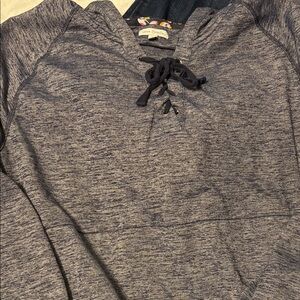 Vera Bradley Gray Hoodie Sweatshirt